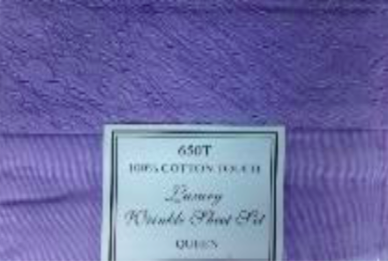 Lilac Emboss Pattern Sheet Set